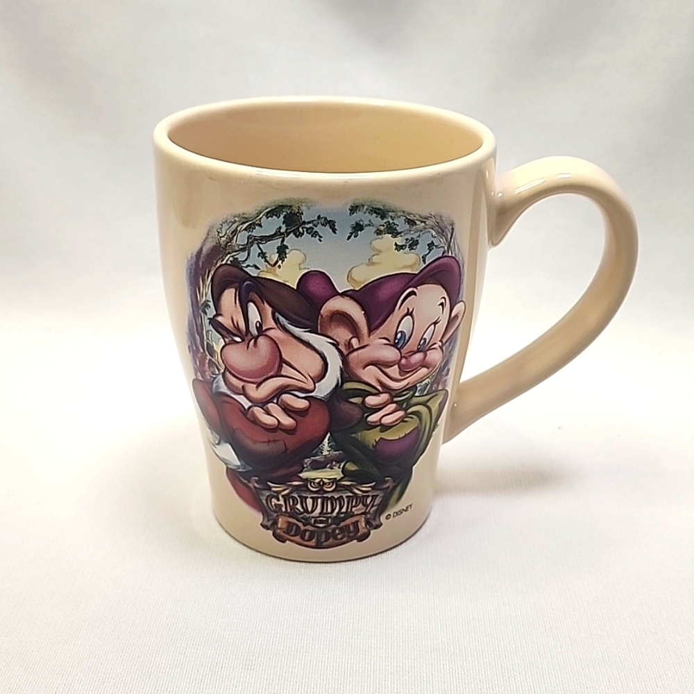 DISNEY Grumpy and Dopey Mug